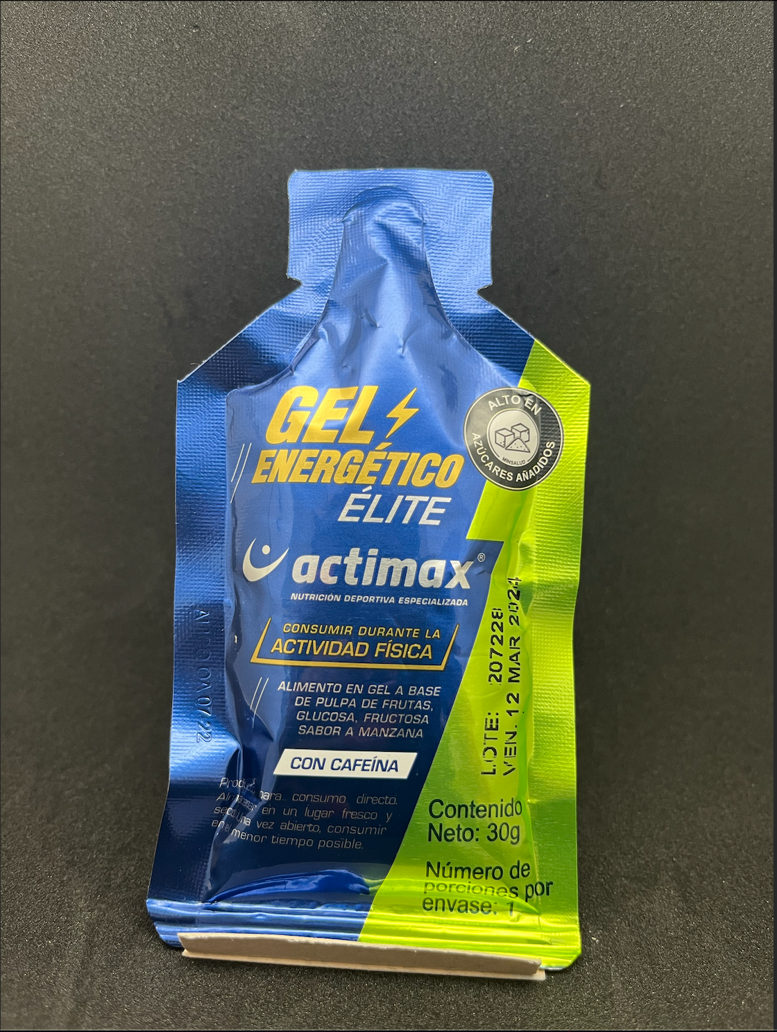 Gel energético 1 unidad 30gr